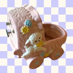 Vintage Musical Planter